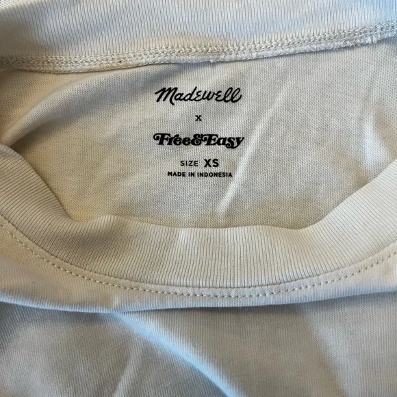 Long Sleeve White Graphic Shirt from Madewell - Picture 4 of 5
